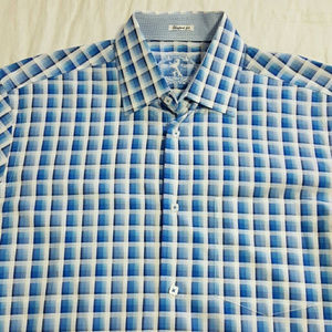 Bugatchi Shaped Fit Short Sleeve Shirt